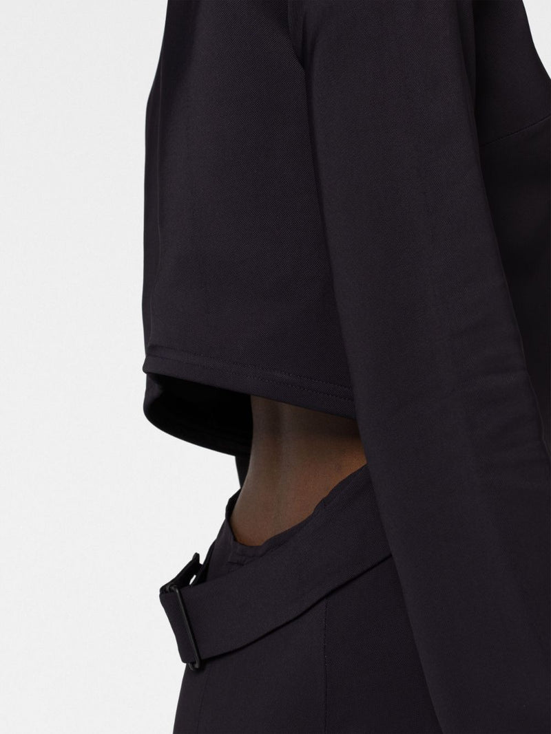 032C Flounced mini dress | Urbalenti™ NYC