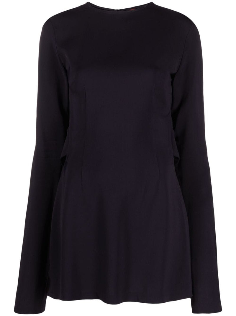 032C Flounced mini dress | Urbalenti™ NYC