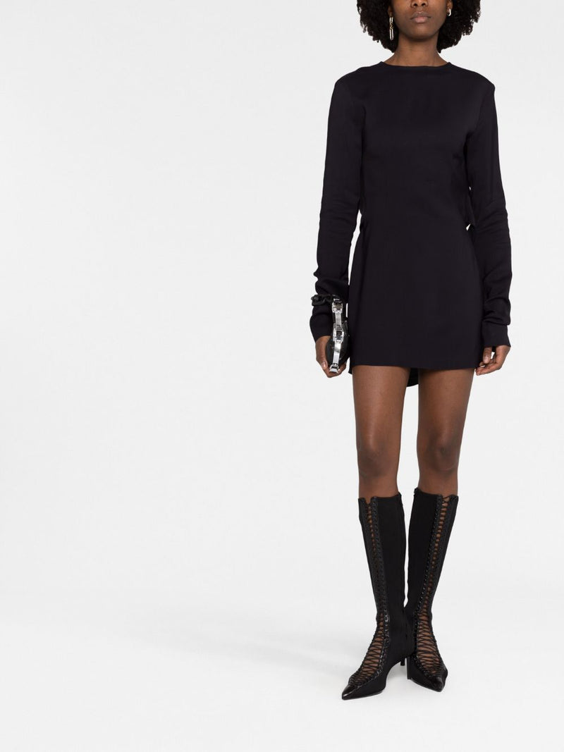 032C Flounced mini dress | Urbalenti™ NYC