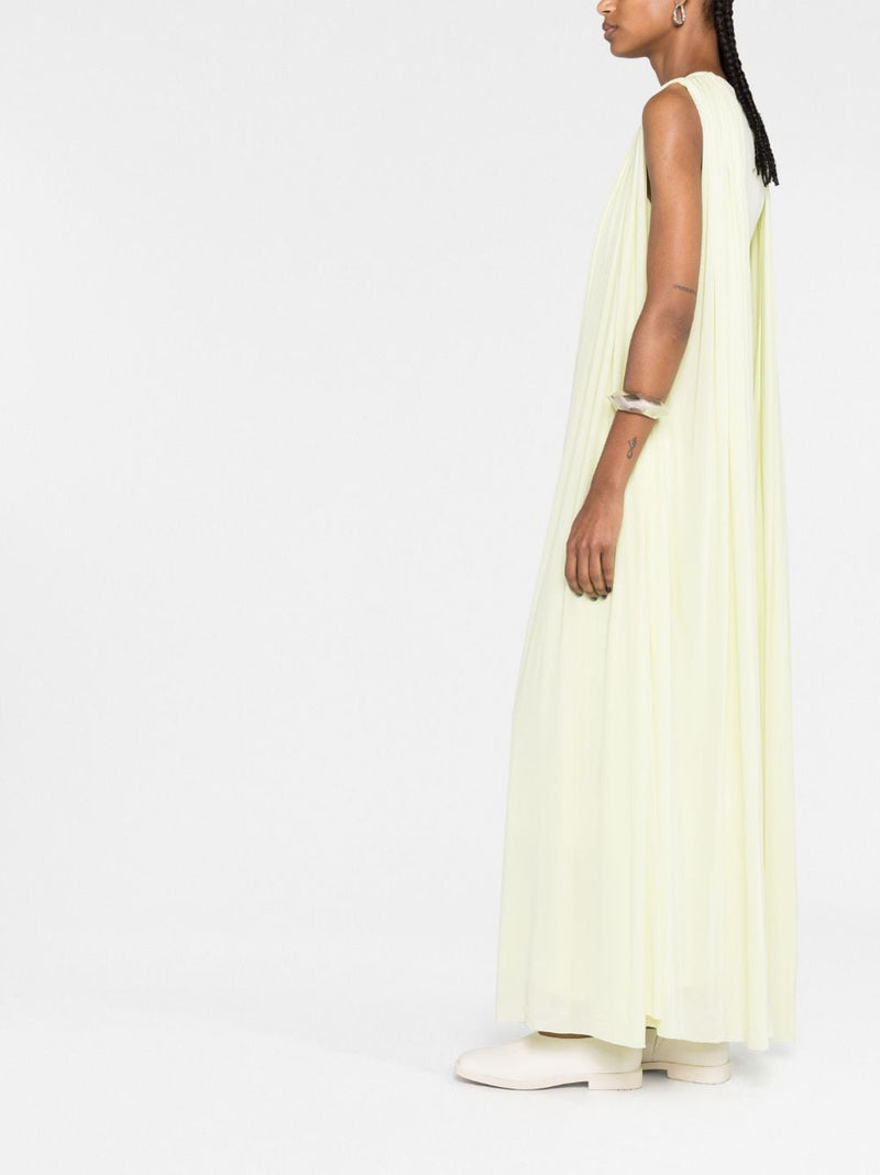 Jil Sander Draped midi dress | Urbalenti™ NYC