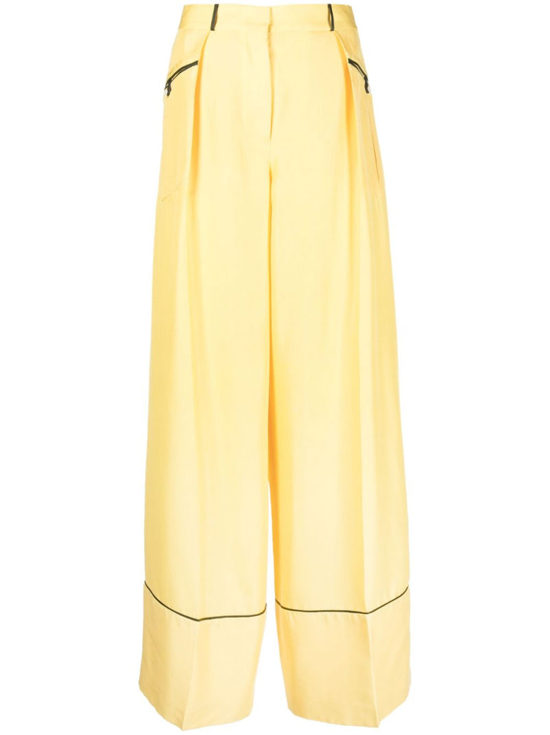 Bally Bally Silk wide-leg trousers