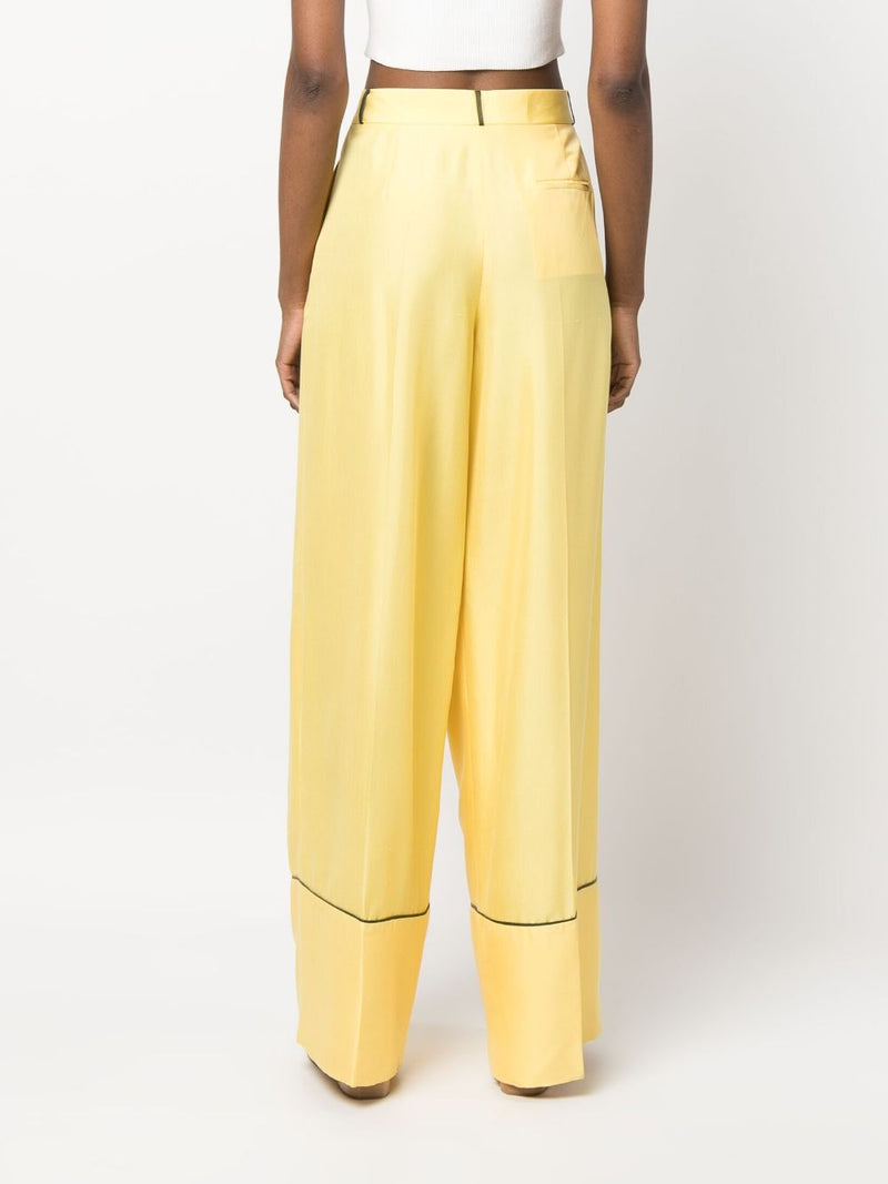 Bally Bally Silk wide-leg trousers