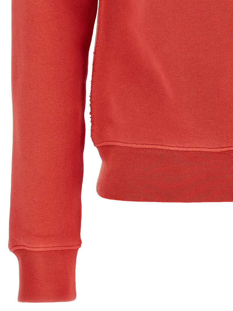 Valentino Garavani Red Cotton Sweatshirt