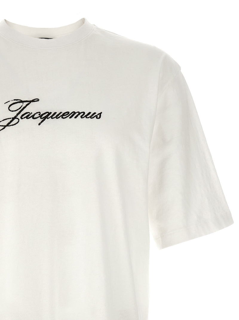 Jacquemus White Cotton T-Shirt