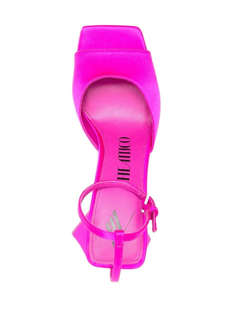 The Attico Piper satin sandals | Urbalenti™ NYC