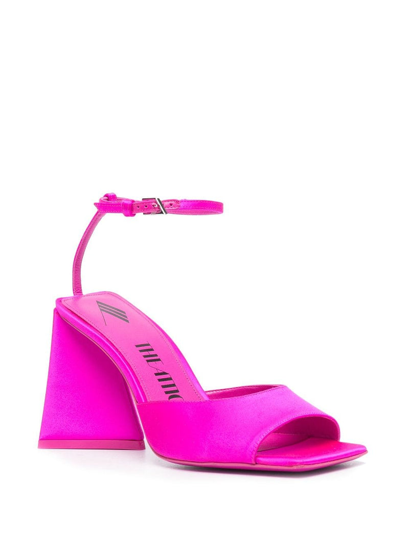 The Attico Piper satin sandals | Urbalenti™ NYC