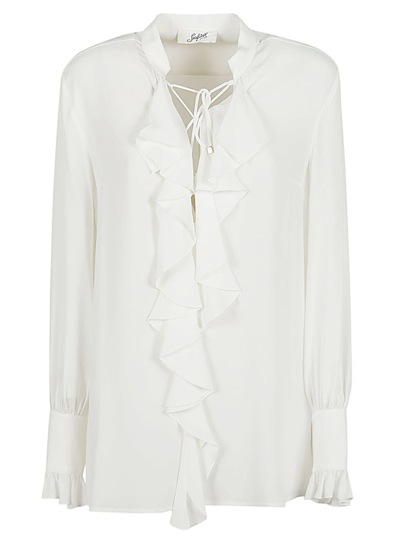 Seafarer Seafarer Milly ruched shirt