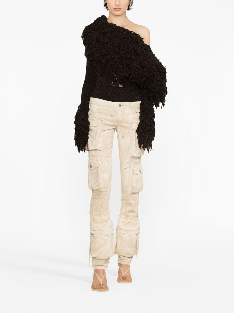 The Attico Essie cargo denim trousers - Style 113D060519 | Urbalenti | U... | Urbalenti™ NYC