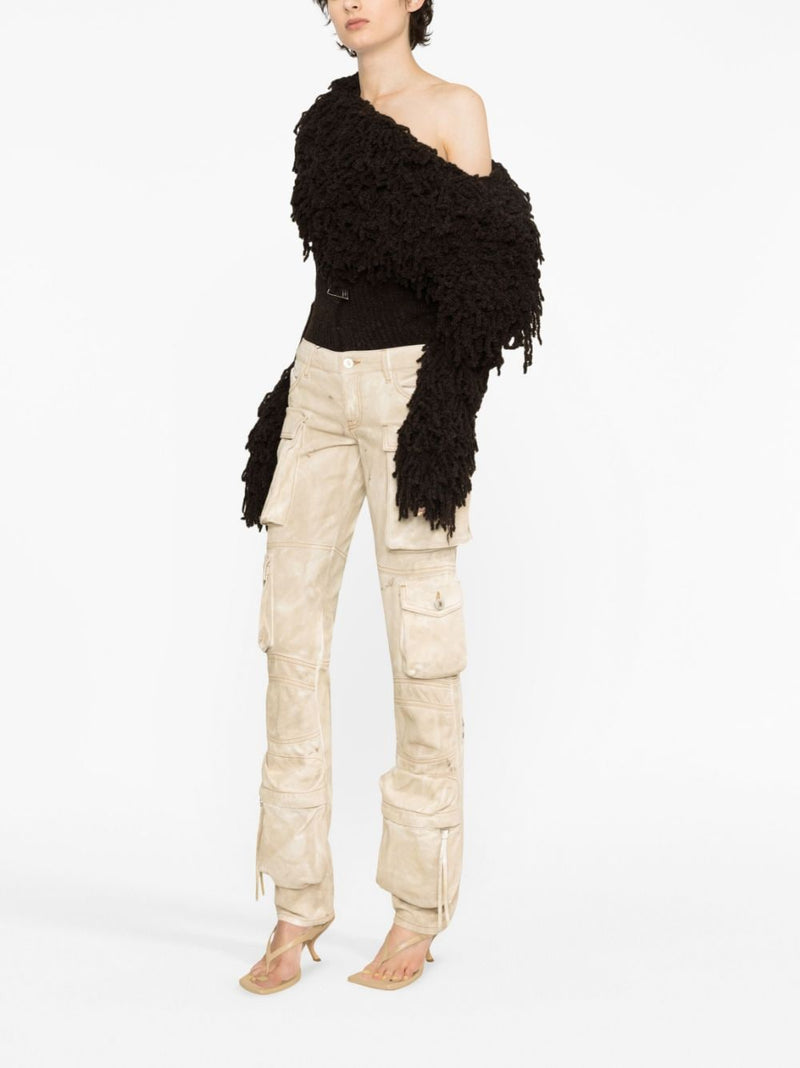 The Attico Essie cargo denim trousers - Style 113D060519 | Urbalenti | U... | Urbalenti™ NYC