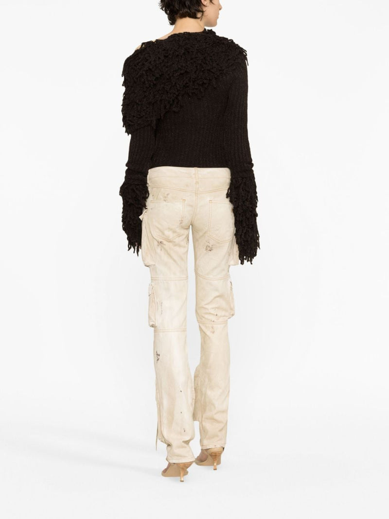 The Attico Essie cargo denim trousers - Style 113D060519 | Urbalenti | U... | Urbalenti™ NYC