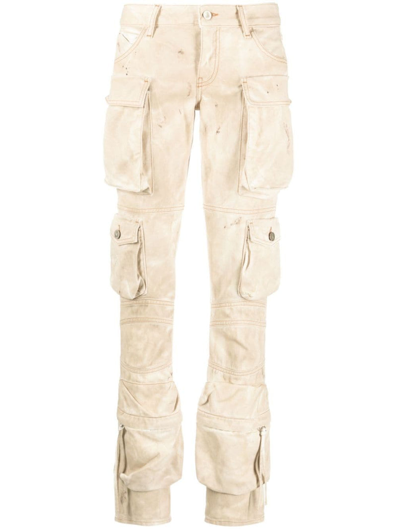 The Attico Essie cargo denim trousers - Style 113D060519 | Urbalenti | U... | Urbalenti™ NYC