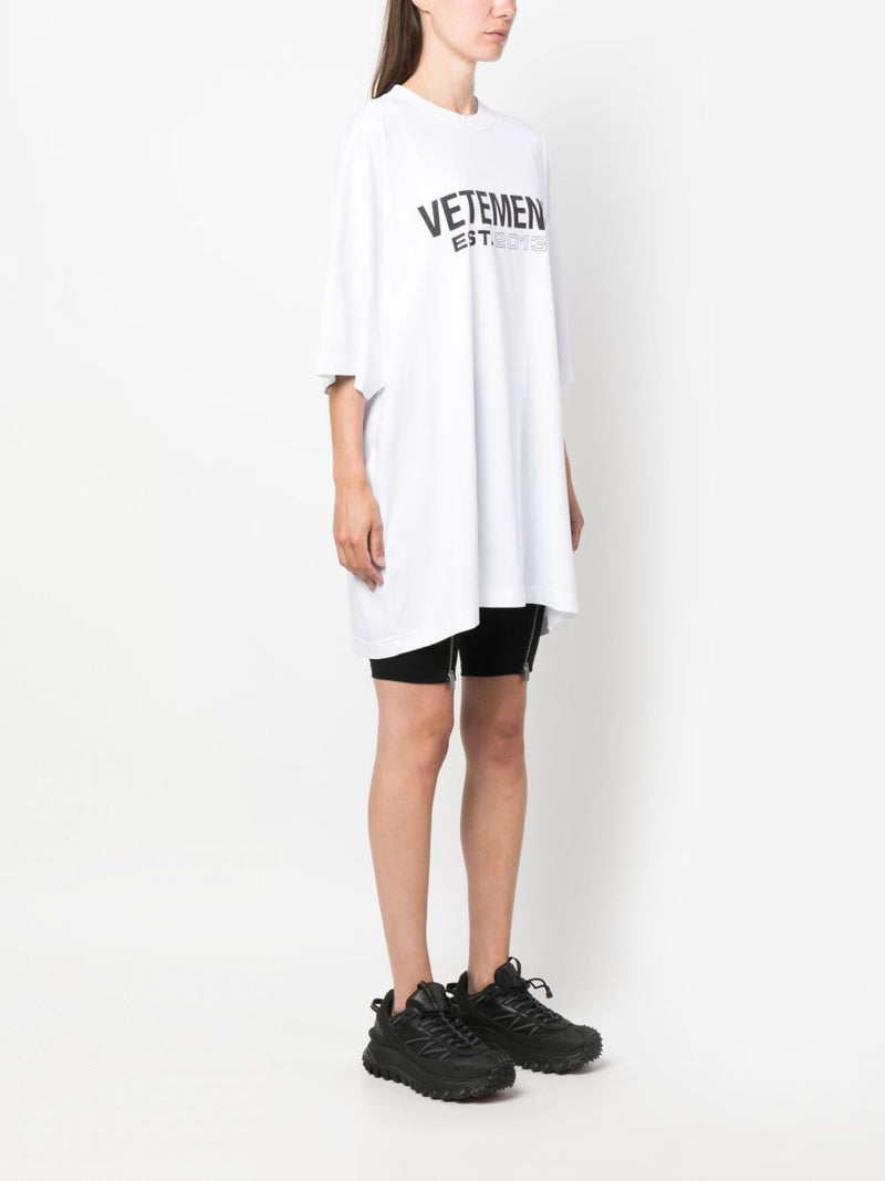 Vetements Vetements Logo cotton t-shirt