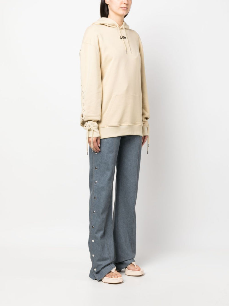 Jean Paul Gaultier Jean Paul Gaultier Logo cotton hoodie