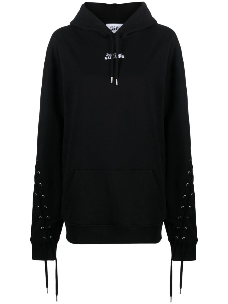 Jean Paul Gaultier Jean Paul Gaultier Logo cotton hoodie
