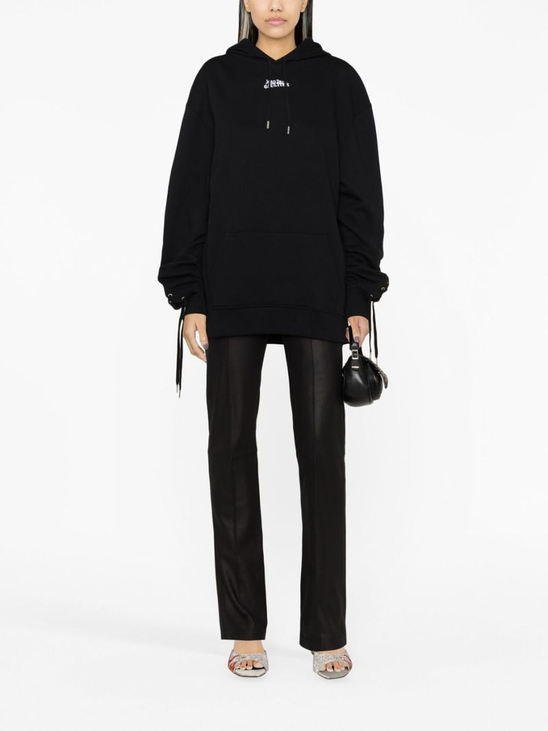 Jean Paul Gaultier Jean Paul Gaultier Logo cotton hoodie