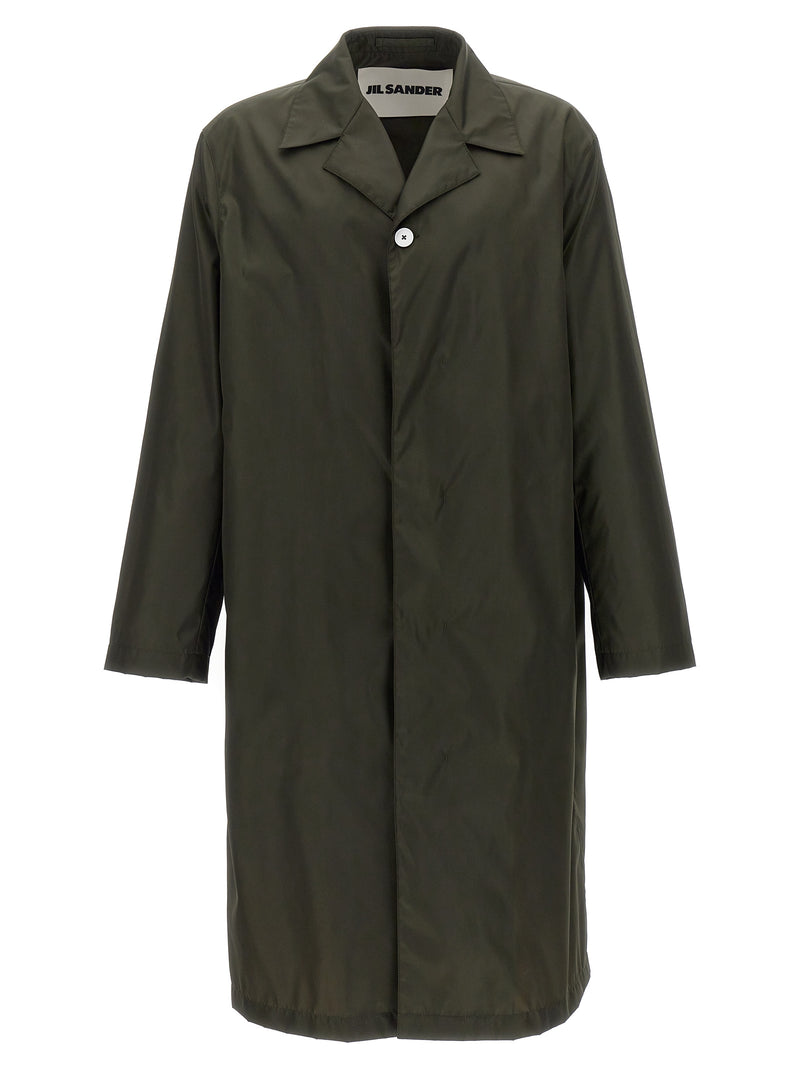 Jil Sander Bicolor Polyamide Coat