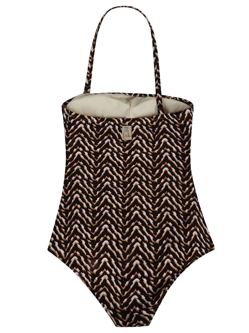 Feel Me Fab Feel Me Fab Ravello printed one-piece swimsuit
