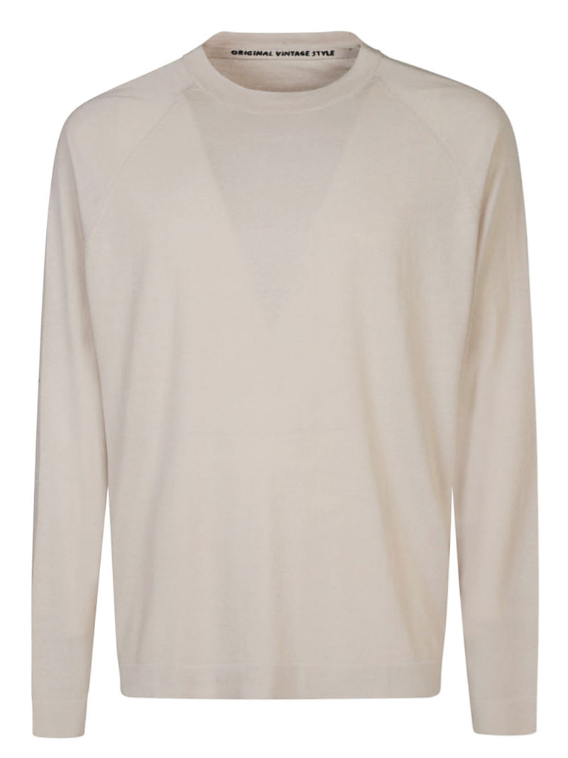 Original Vintage Cotton blend silk sweater | Urbalenti Variant 1 | Urbalenti™ NYC