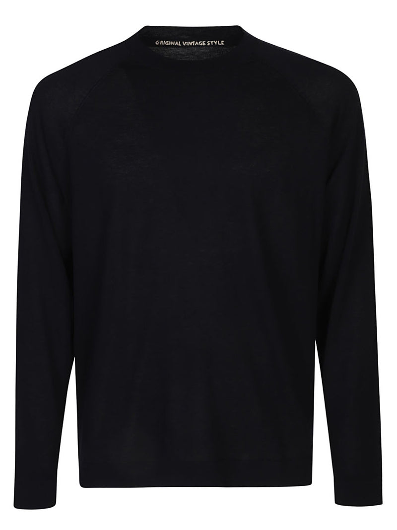 Original Vintage Cotton blend silk sweater | Urbalenti Variant 2 | Urbalenti™ NYC