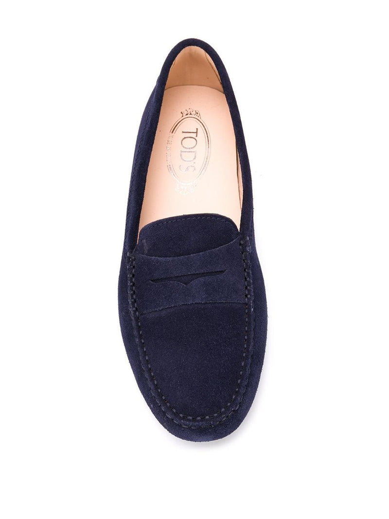 Tod'S Gommino Suede Moccasin - Leather Platform | Urbalenti | Urbalenti™... | Urbalenti™ NYC