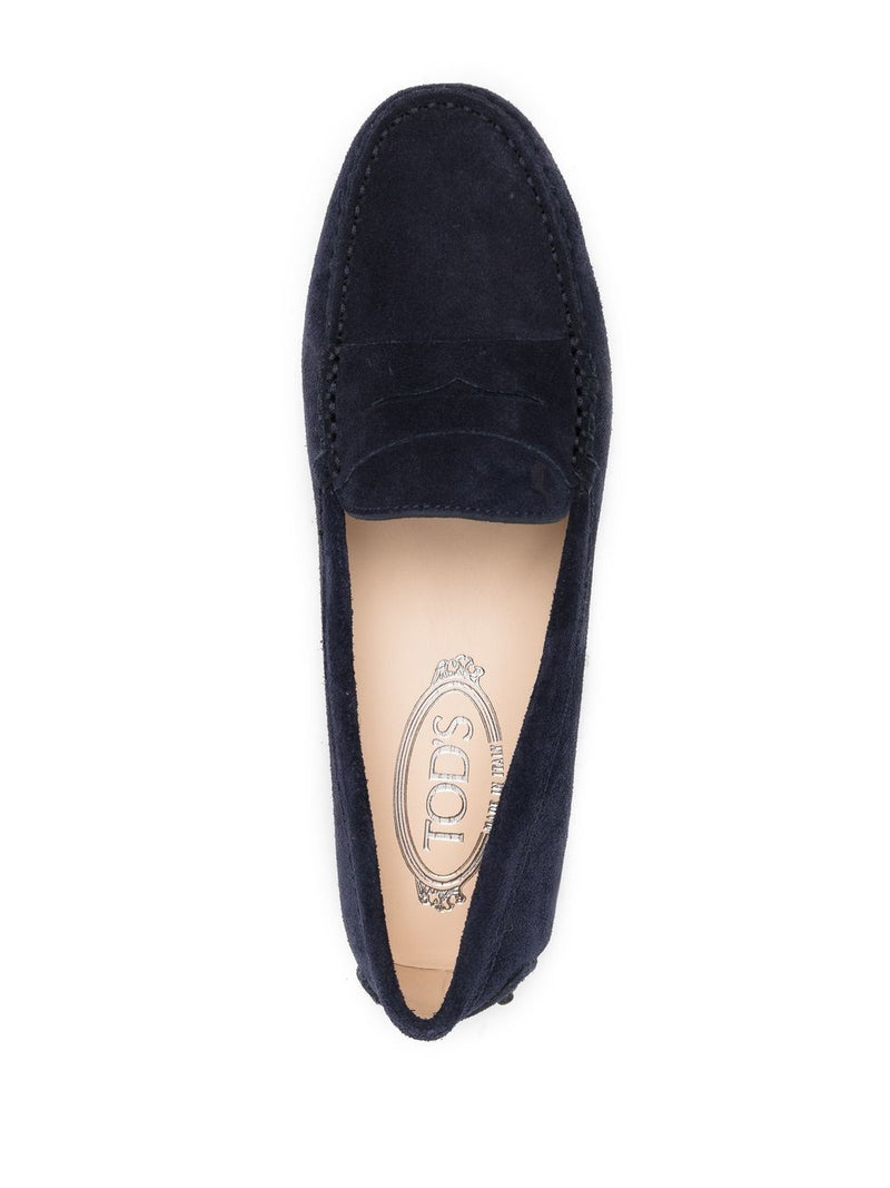 Tod'S Gommino Suede Moccasin - Leather Platform | Urbalenti | Urbalenti™... | Urbalenti™ NYC