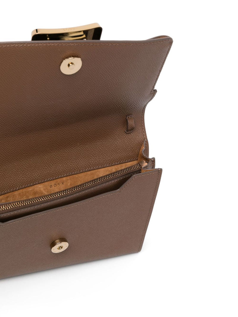 Boyy Boyy Buckle Travel Case Epsom Leather Handbag