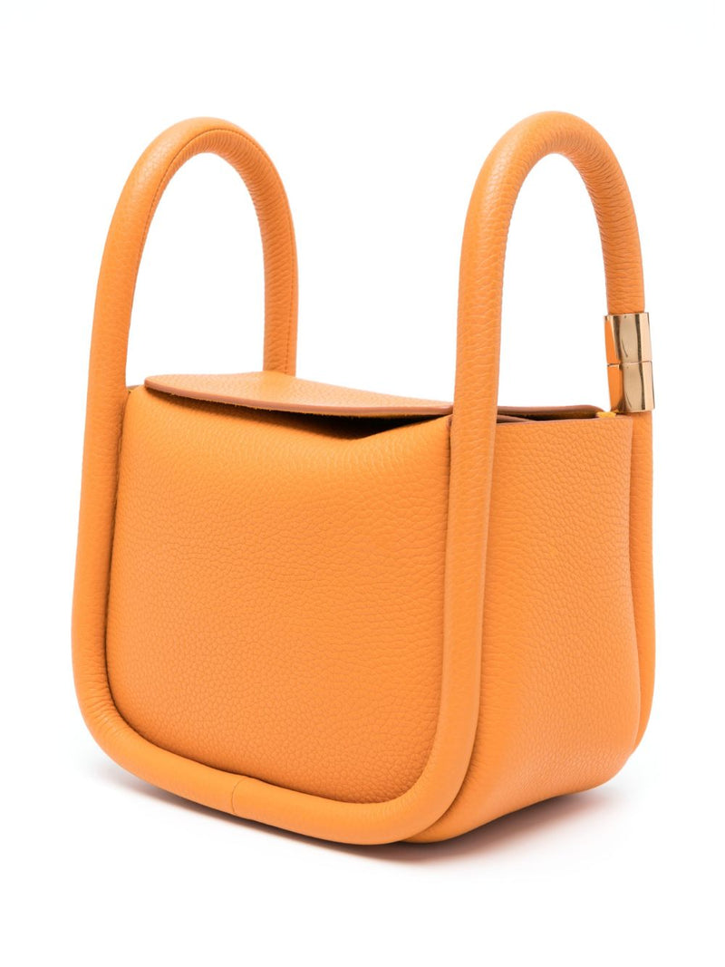 Boyy Boyy Wonton 20 pebble leather handbag