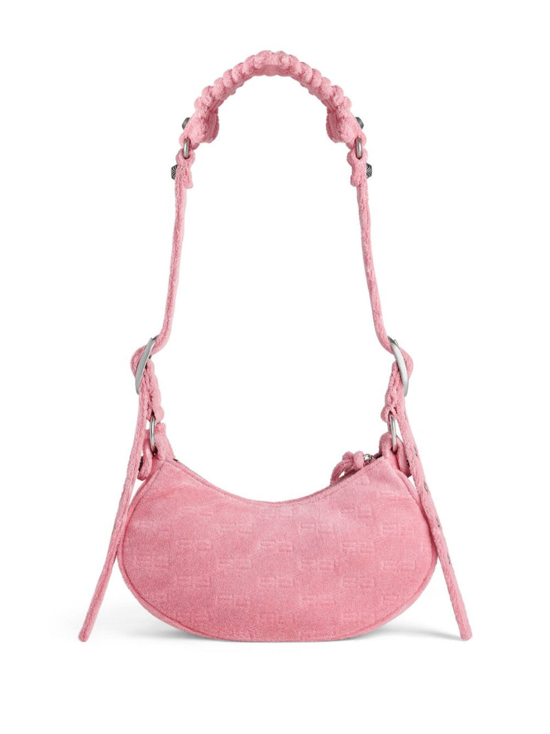 Balenciaga Le Cagole XS denim shoulder bag | Urbalenti™ NYC