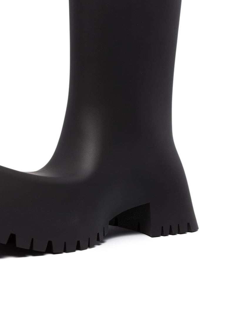 Balenciaga Trooper rubber boots | Urbalenti™ NYC
