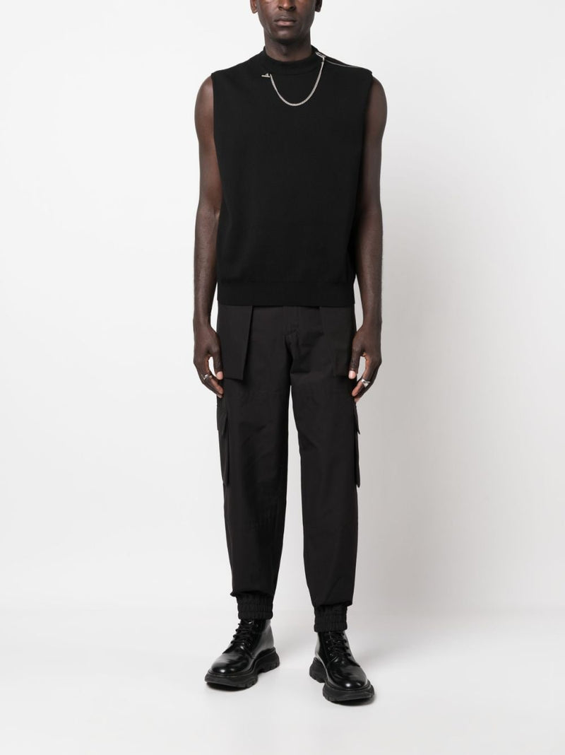 Alexander McQueen Cotton Cargo Trousers | URBALENTI™