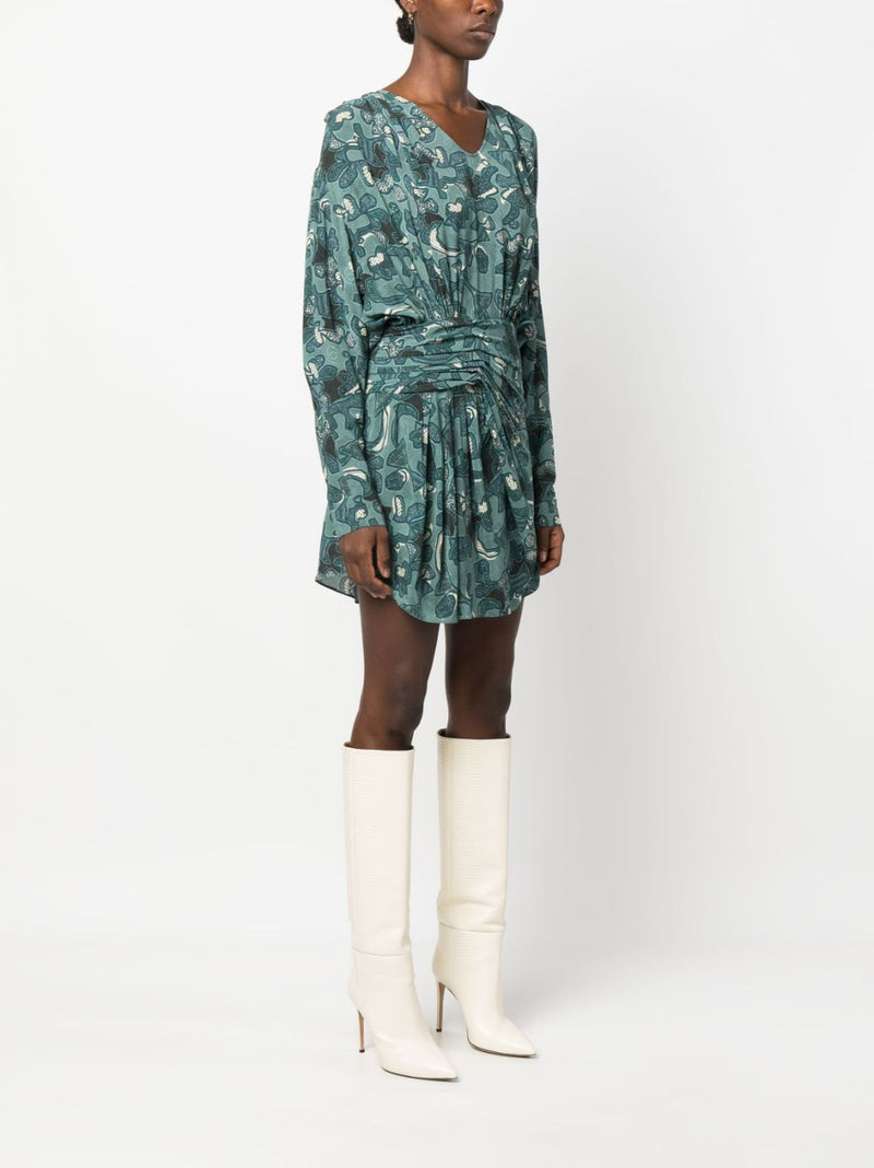 Iro Iro Fontana printed short dress