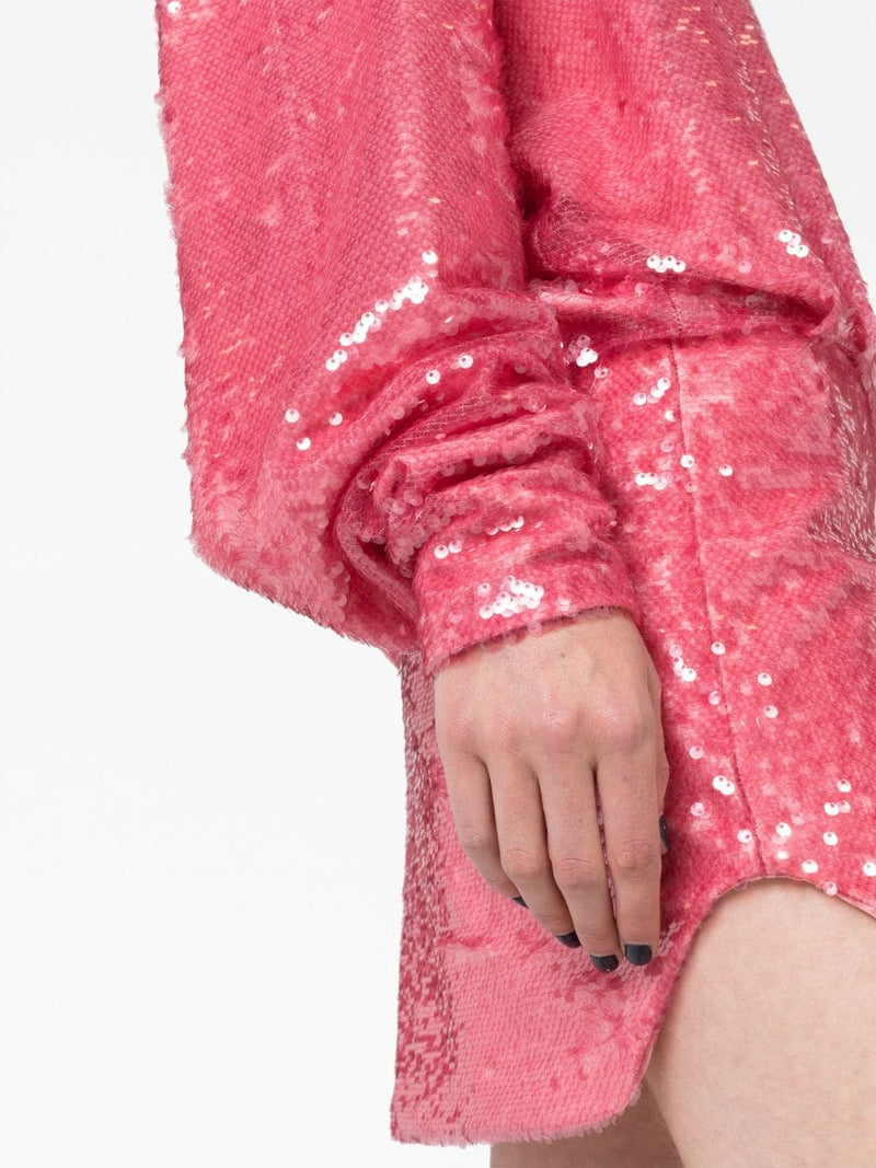 The Attico Gael sequined mini dress | Urbalenti™ NYC