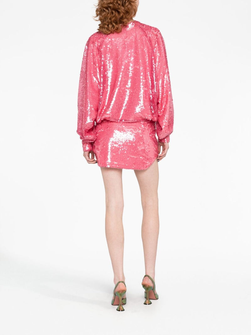 The Attico Gael sequined mini dress | Urbalenti™ NYC