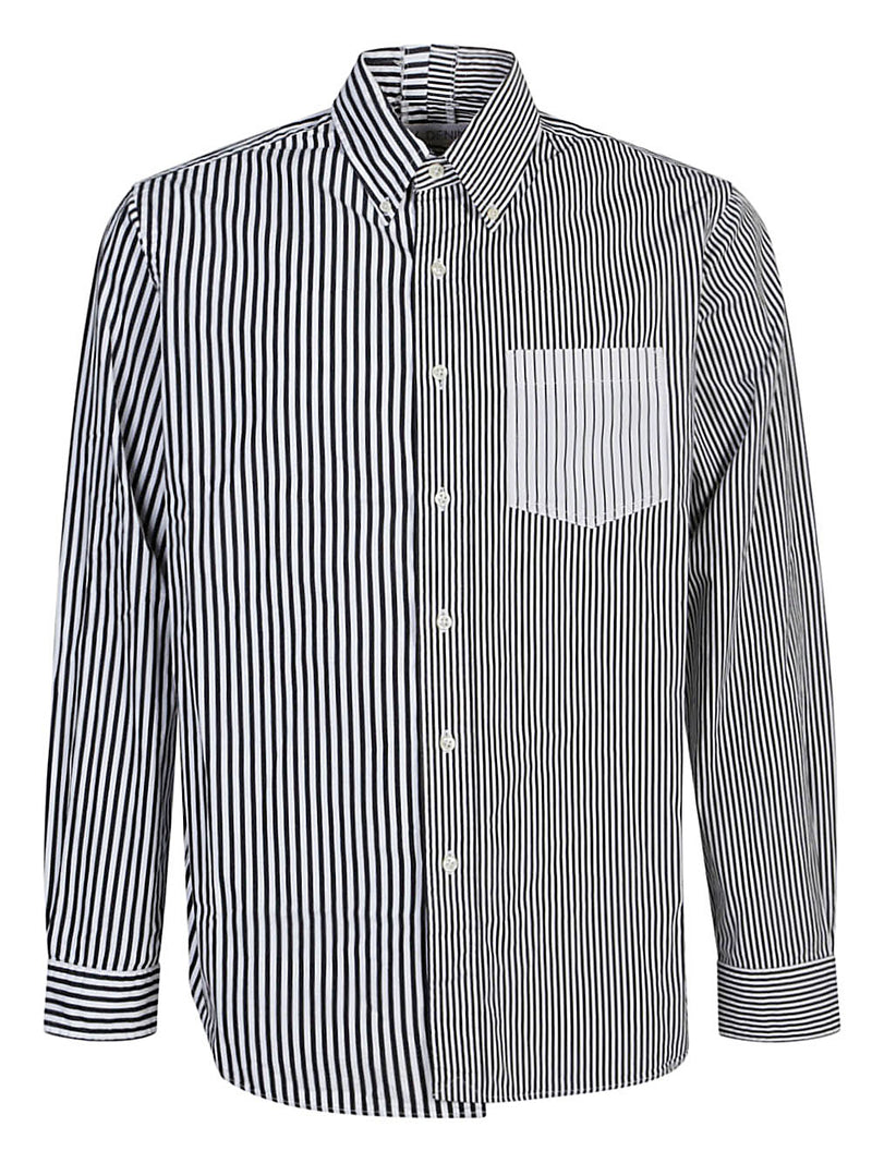 E.L.V. Denim E.L.V. Denim Contrast striped cotton shirt