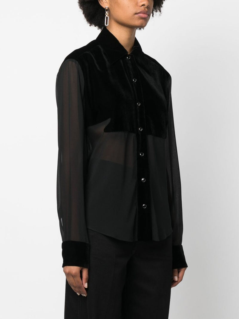 Tom Ford Silk georgette shirt | Urbalenti™ NYC