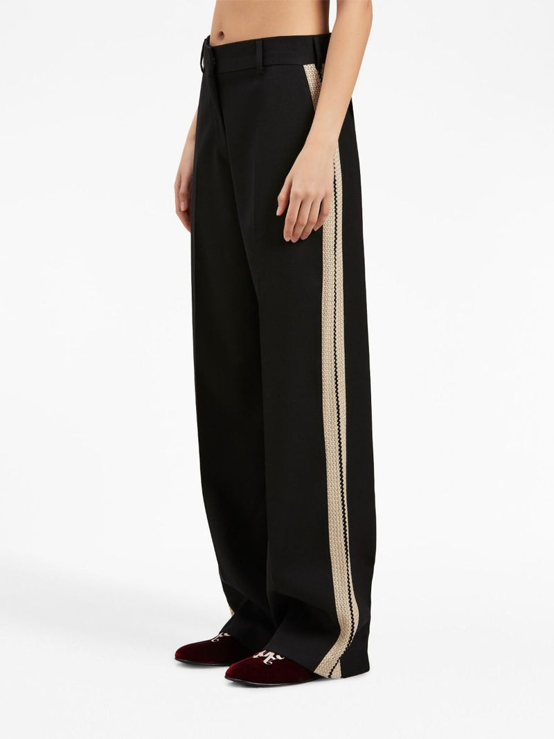 Palm Angels Wool blend trousers | Urbalenti™ NYC