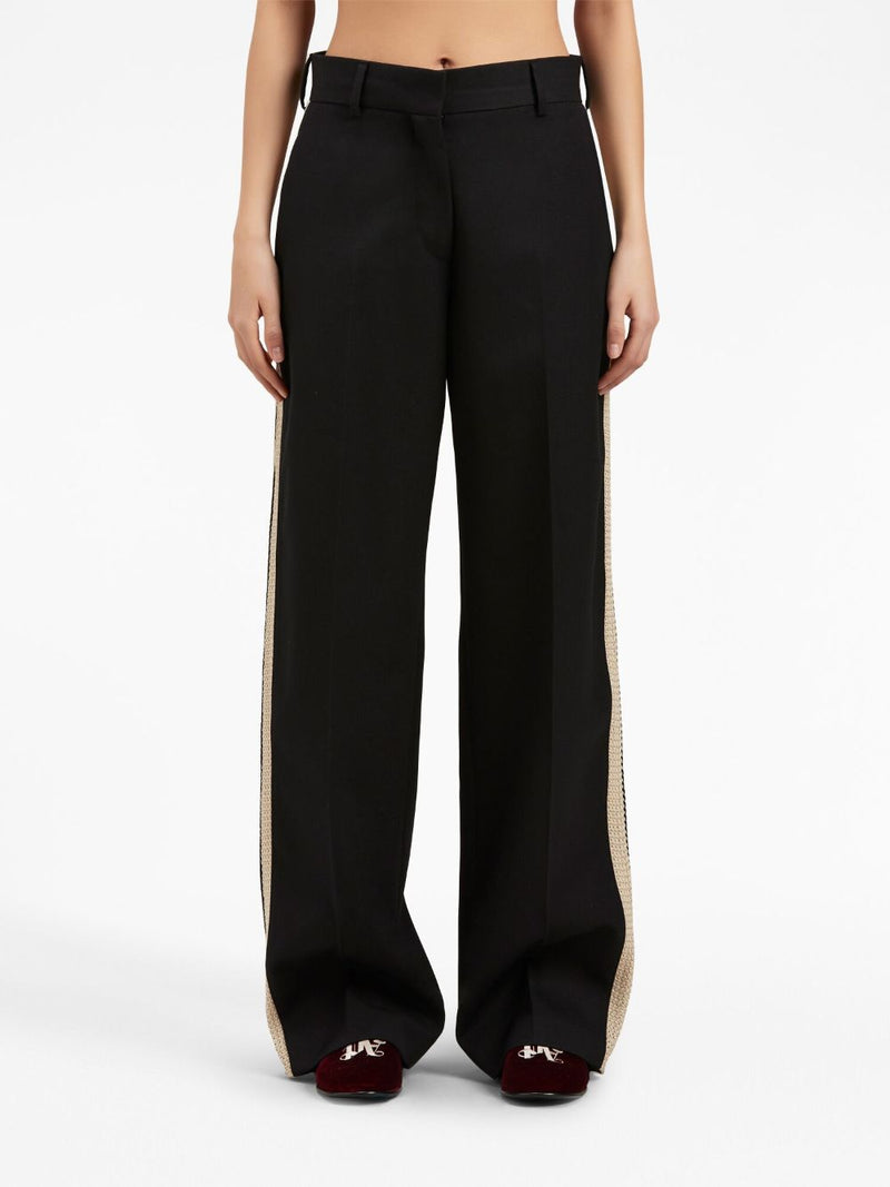 Palm Angels Wool blend trousers | Urbalenti™ NYC