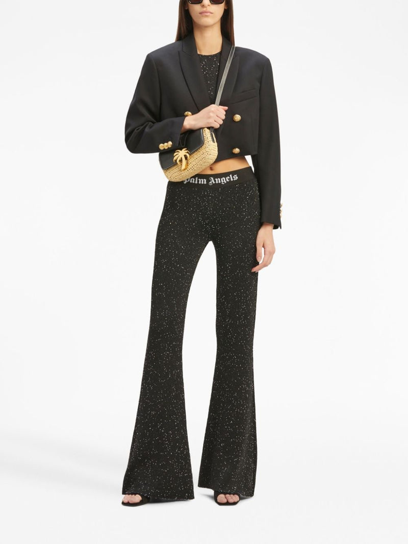 Palm Angels Cropped blazer | Urbalenti™ NYC