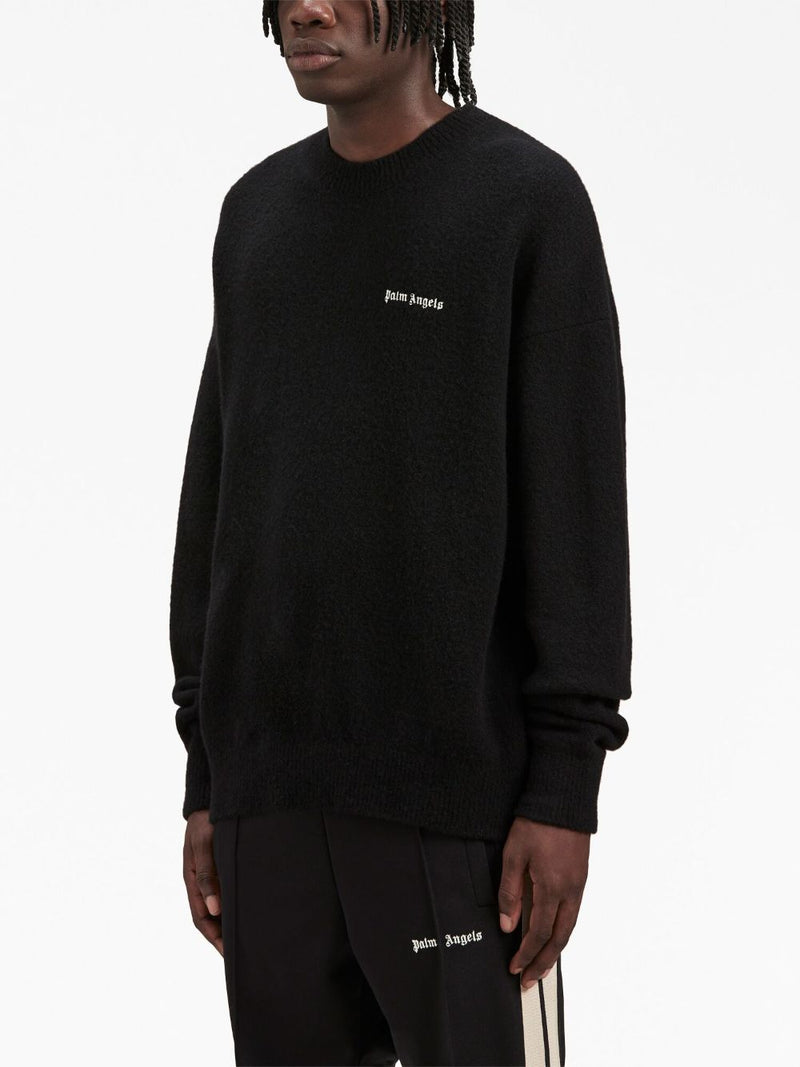 Palm Angels Basic logo sweater | Urbalenti™ NYC