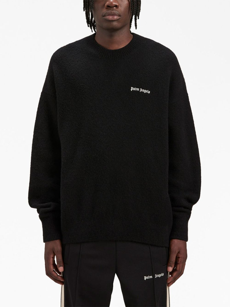 Palm Angels Basic logo sweater | Urbalenti™ NYC