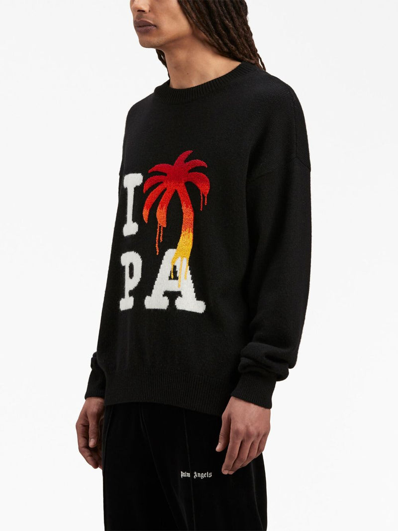 Palm Angels I Love PA sweater | Urbalenti™ NYC