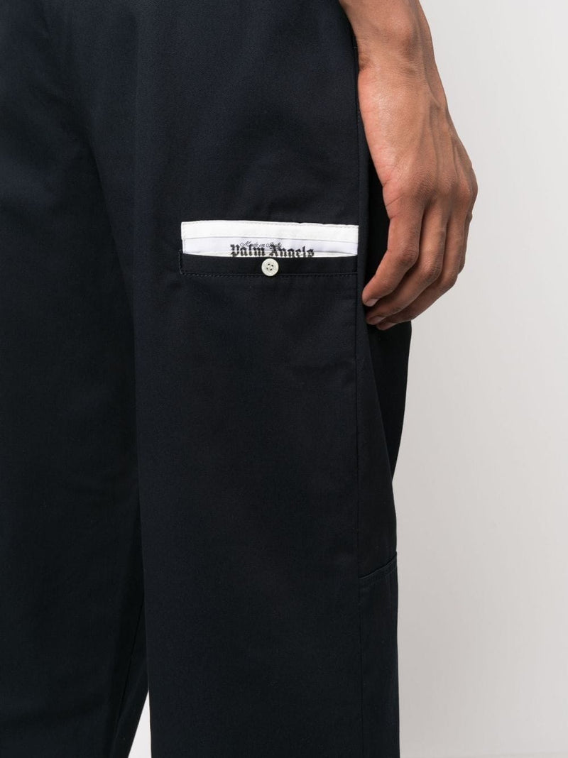 Pantalones de algodón Palm Angels | URBALENTI™