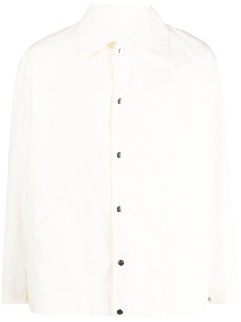 Jil Sander Logo cotton jacket - Style 3J45071103 | Urbalenti | Urbalenti... | Urbalenti™ NYC