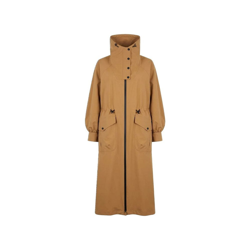 Herno Brown Polyester Coat