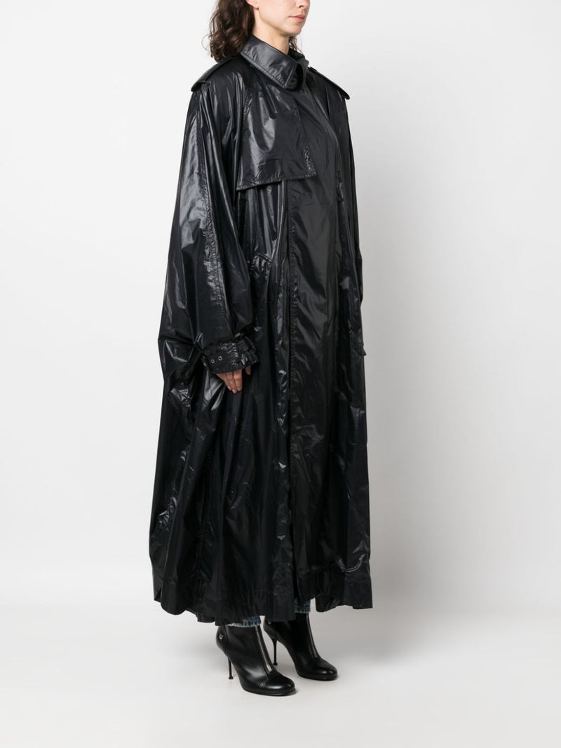 Saint Laurent shoulder-pad Oversized Trench Coat | Urbalenti | Urbalenti... | Urbalenti™ NYC