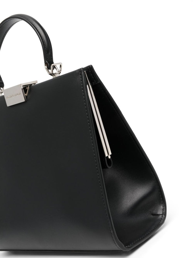 Armarium Armarium logo-plaque leather tote bag