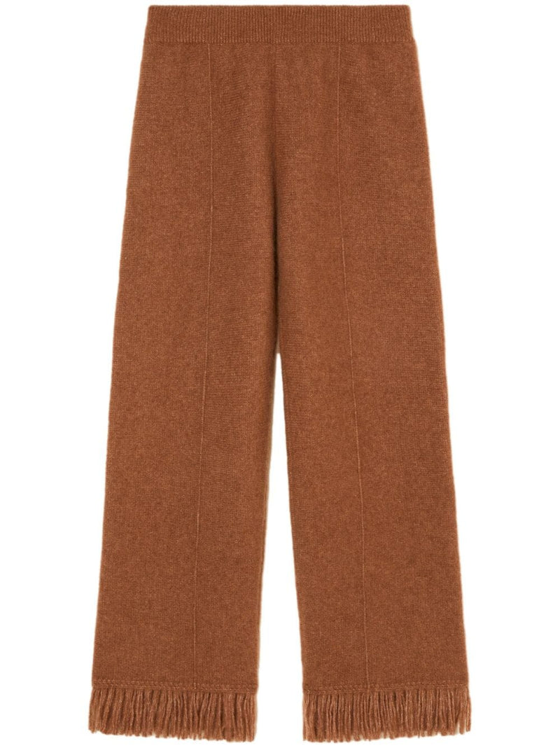 Alanui Alanui Cashmere and silk blend trousers