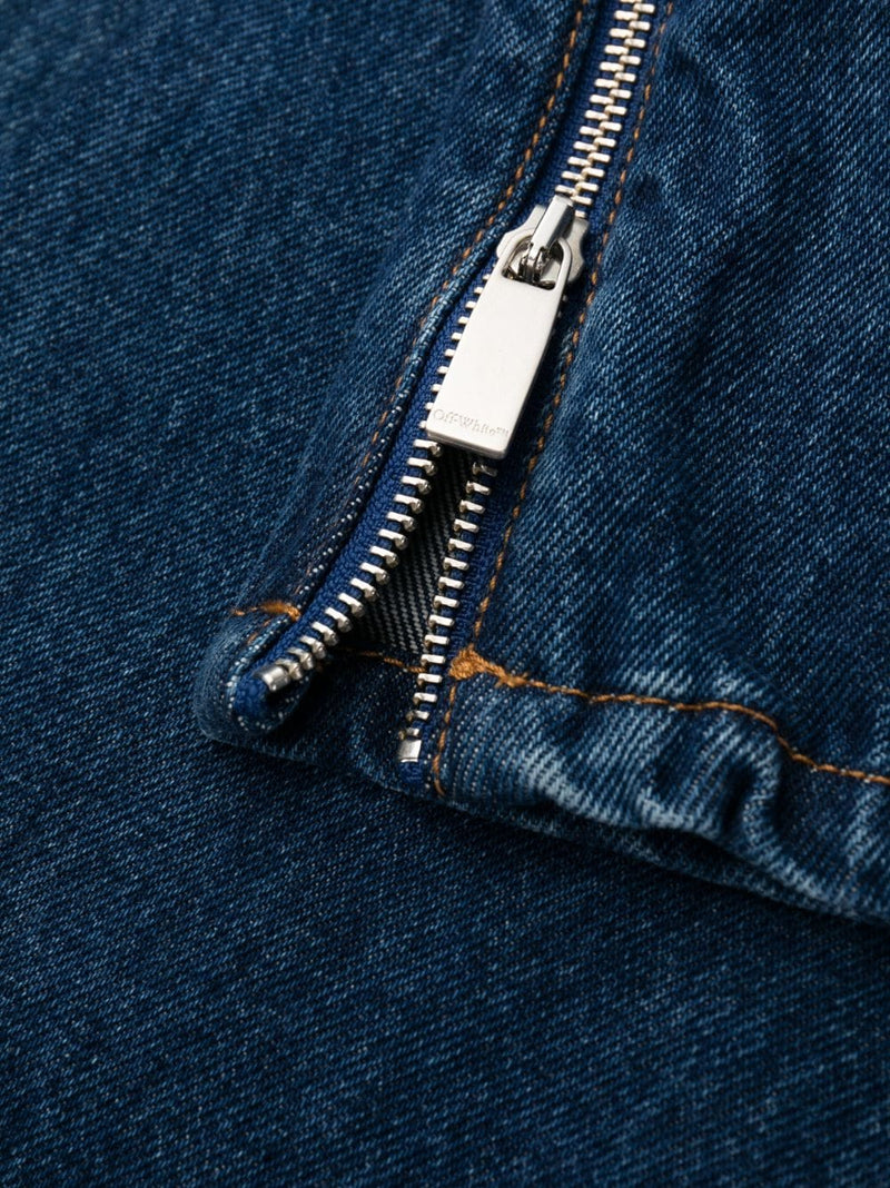 Off White Off White High-waisted straight jeans