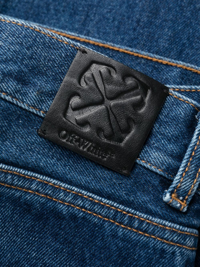 Off White Off White High-waisted straight jeans