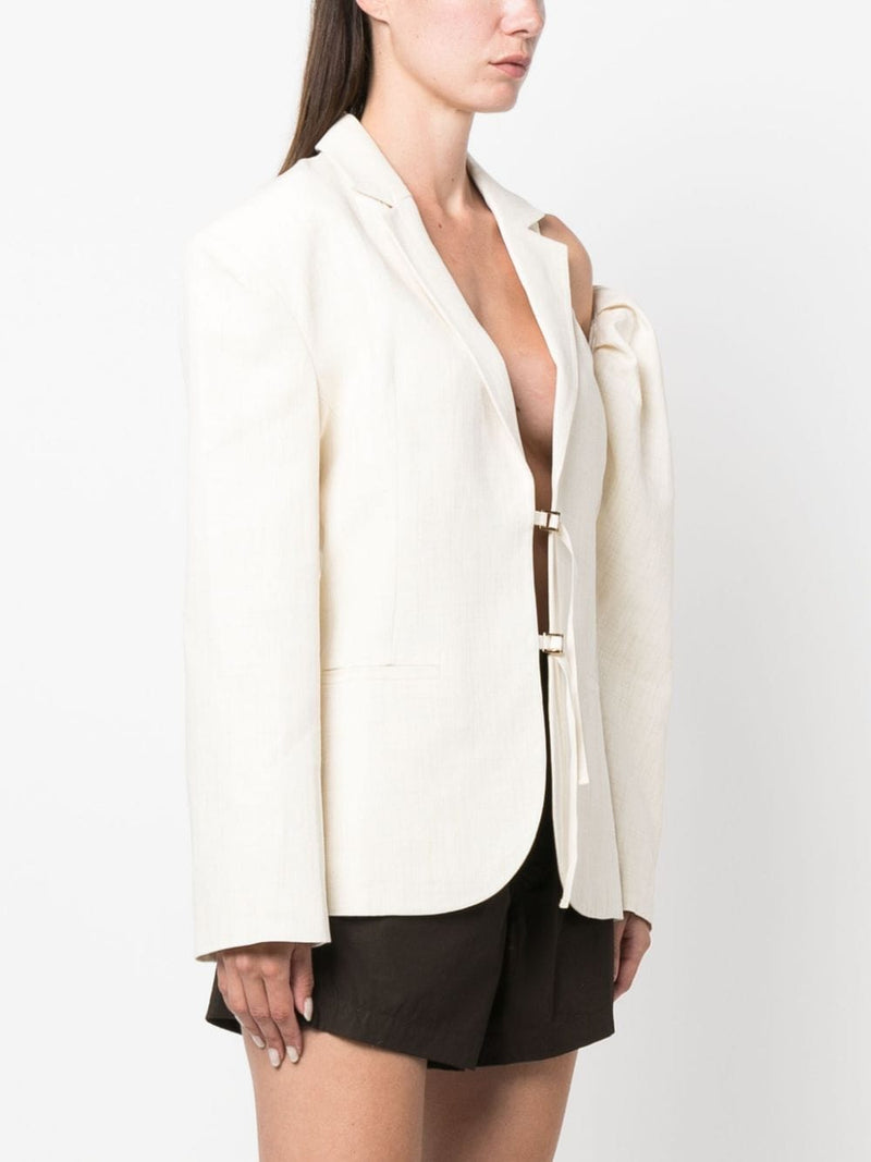 JACQUEMUS La Veste Galliga blazer jacket | Urbalenti™ NYC